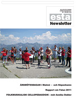 ESTA Newsletter nr. 1 2009